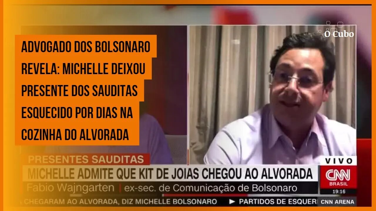 Advogado dos Bolsonaro: Michelle deixou presente esquecido por dias na cozinha do Alvorada