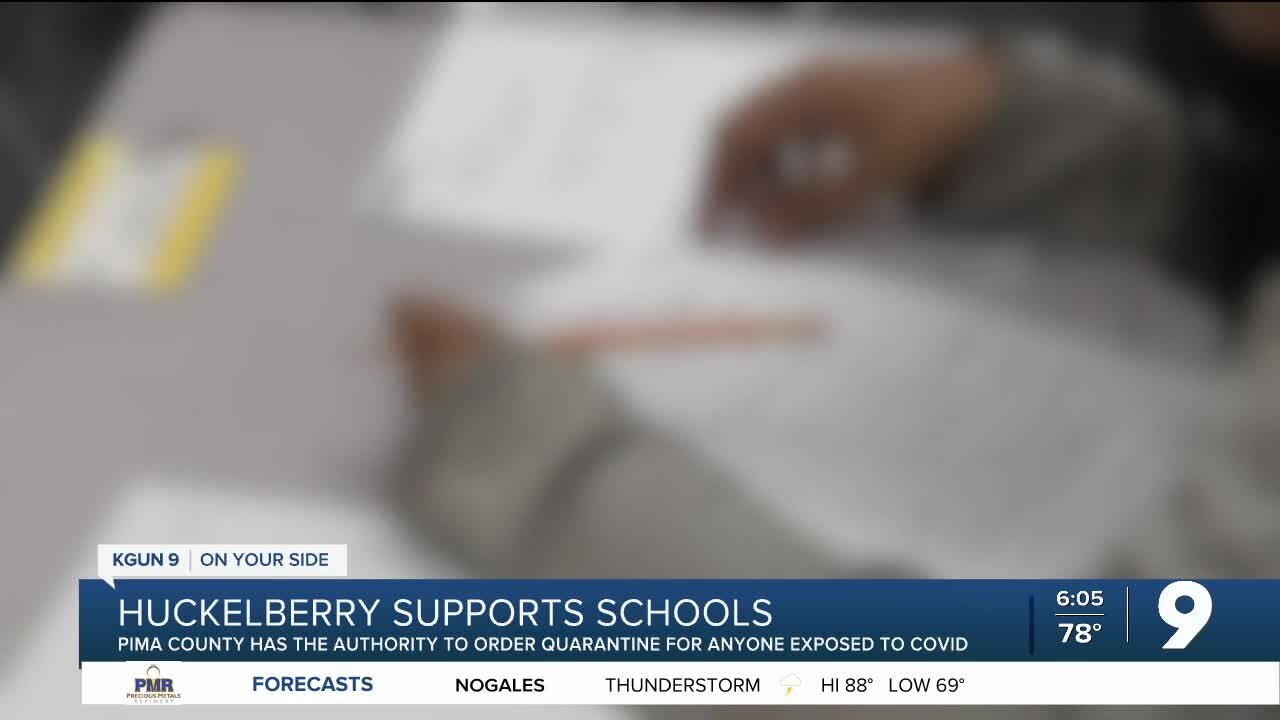 Pima Co. Administrator assures the health, safety in schools