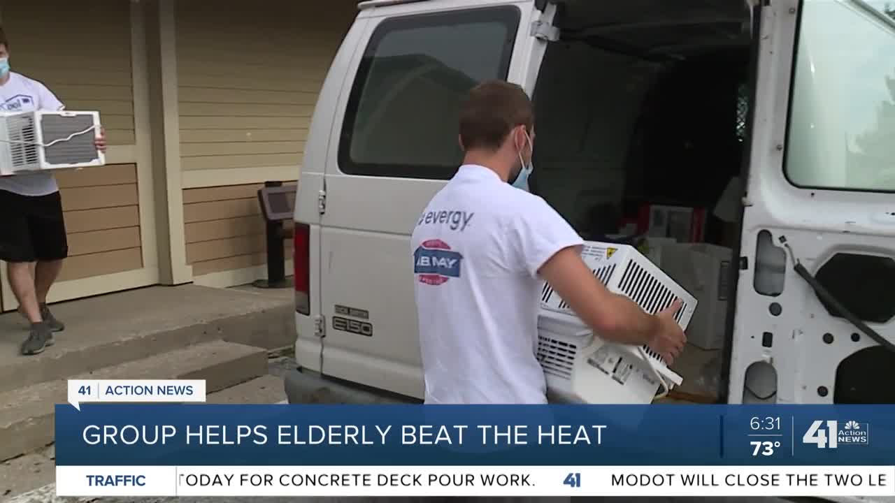 Group helps elderly beat the heat