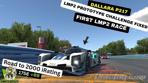 LMP2 Prototype Challenge Season 3 Week 1 : Watkins Glenn Boot : First Time Racing the Dellara P217