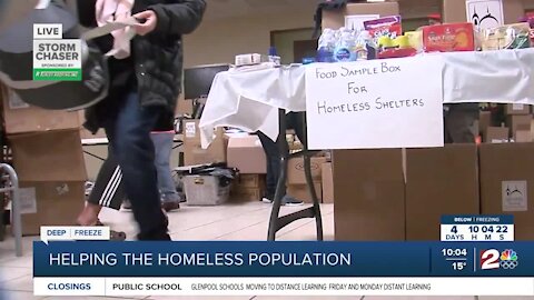 Local organizations work to protect the homeless from winter weather