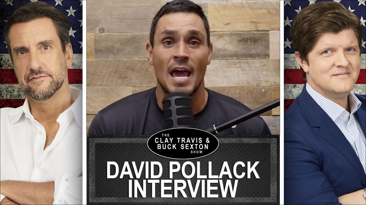 Former NFL Player, David Pollack, Talks About His Book, “The Won’t-Quit Kid” | Clay and Buck