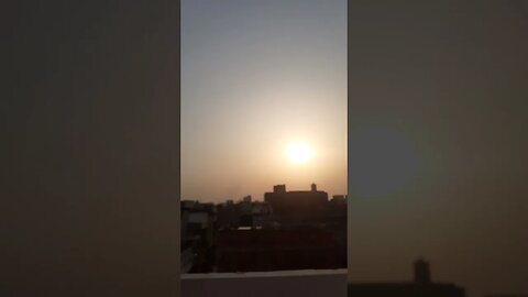 Bright Sun, MashAllah #sun #sunlight #sky #evening #lahore