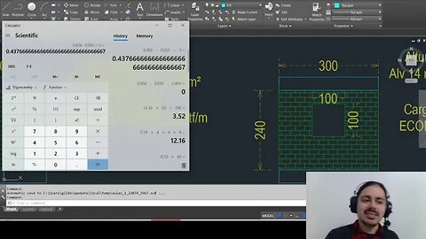 É possível remover aberturas do peso da alvenaria Eng Estrutural