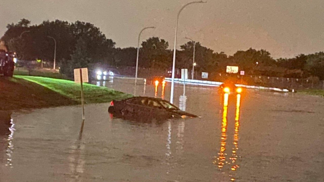 Pump failures lead to freeway flooding