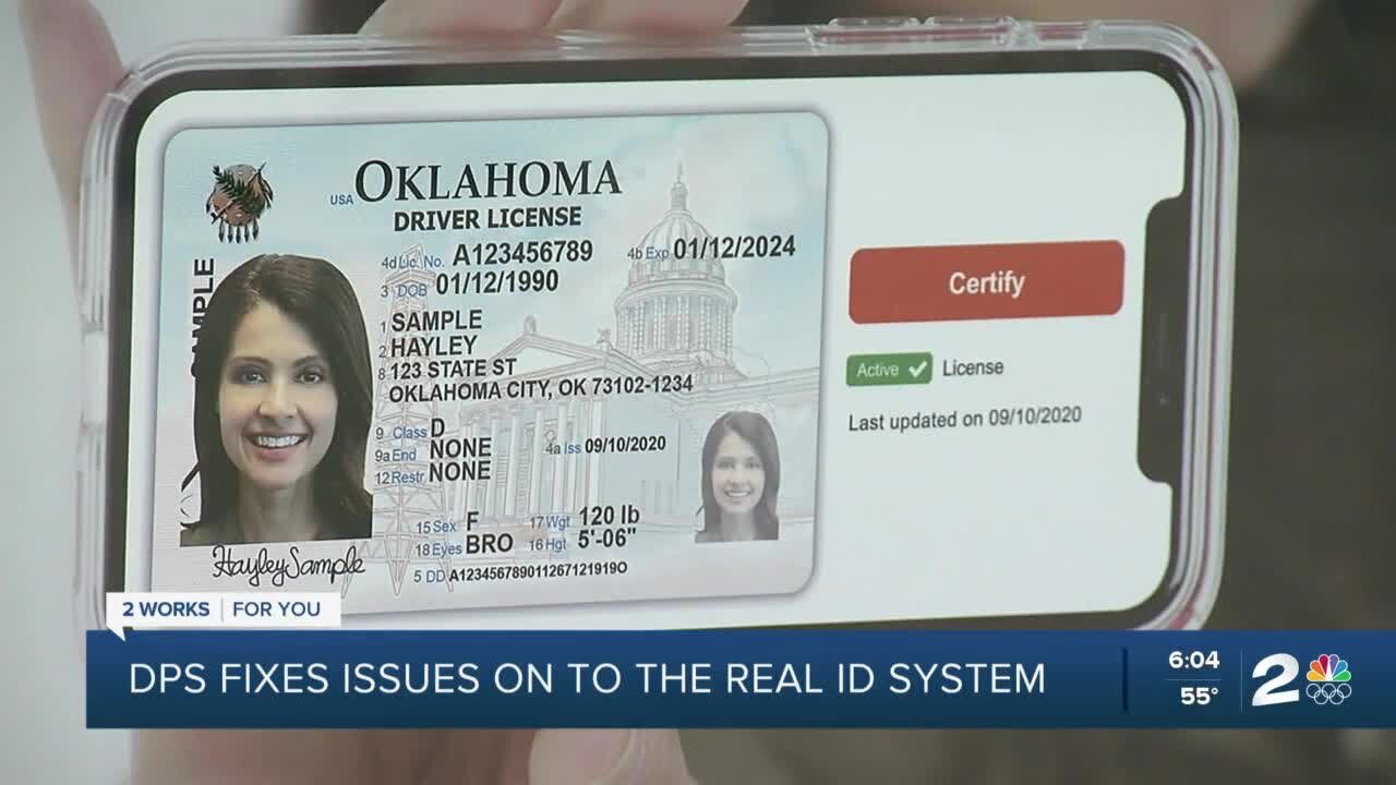 DPS fixes issues on REAL ID system