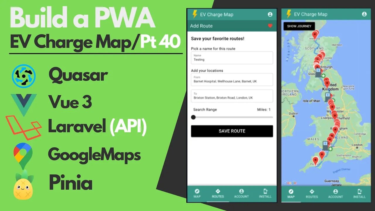 Build a PWA with Quasar Framework and Laravel API Pt 40