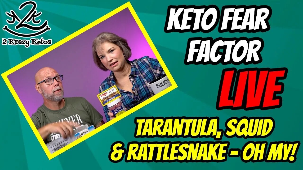 Keto Fear Factor - LIVE - episode 7 - WITH A SURPRISE