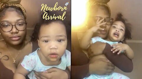 Scrappy's Daughter Emani Can't Contain Sister Cali From Taking Over Her Live! 😅