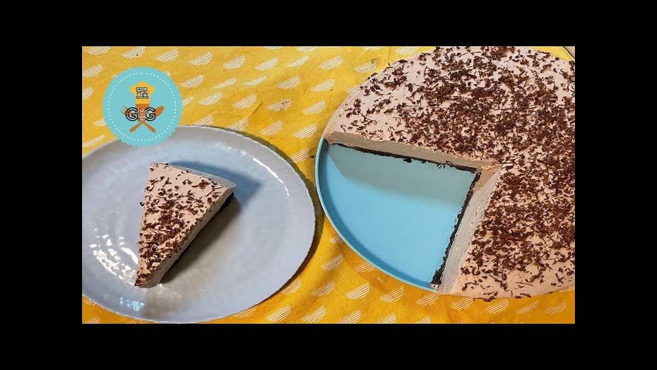 No Bake Chocolate Cheesecake With Oreo Cookies / Cheesecake Σοκολάτας Με Γιαούρτι