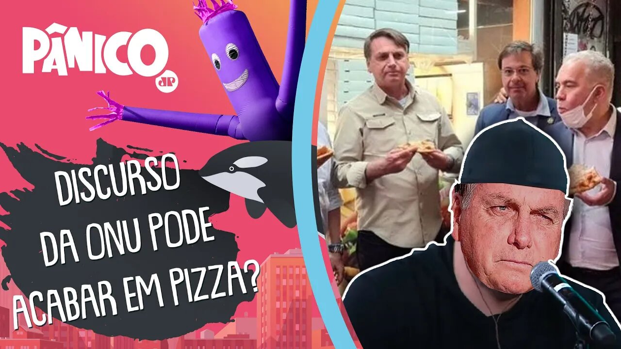 BOLSONARO GORDÃO REVELA SE FOTO COMENDO PIZZA FOI HOMENAGEM À CPI DA COVID