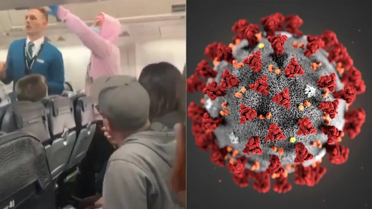 Guy Fakes Coronavirus On Plane For Attention