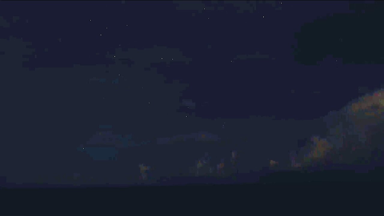 Star time lapse over ocean 🌟