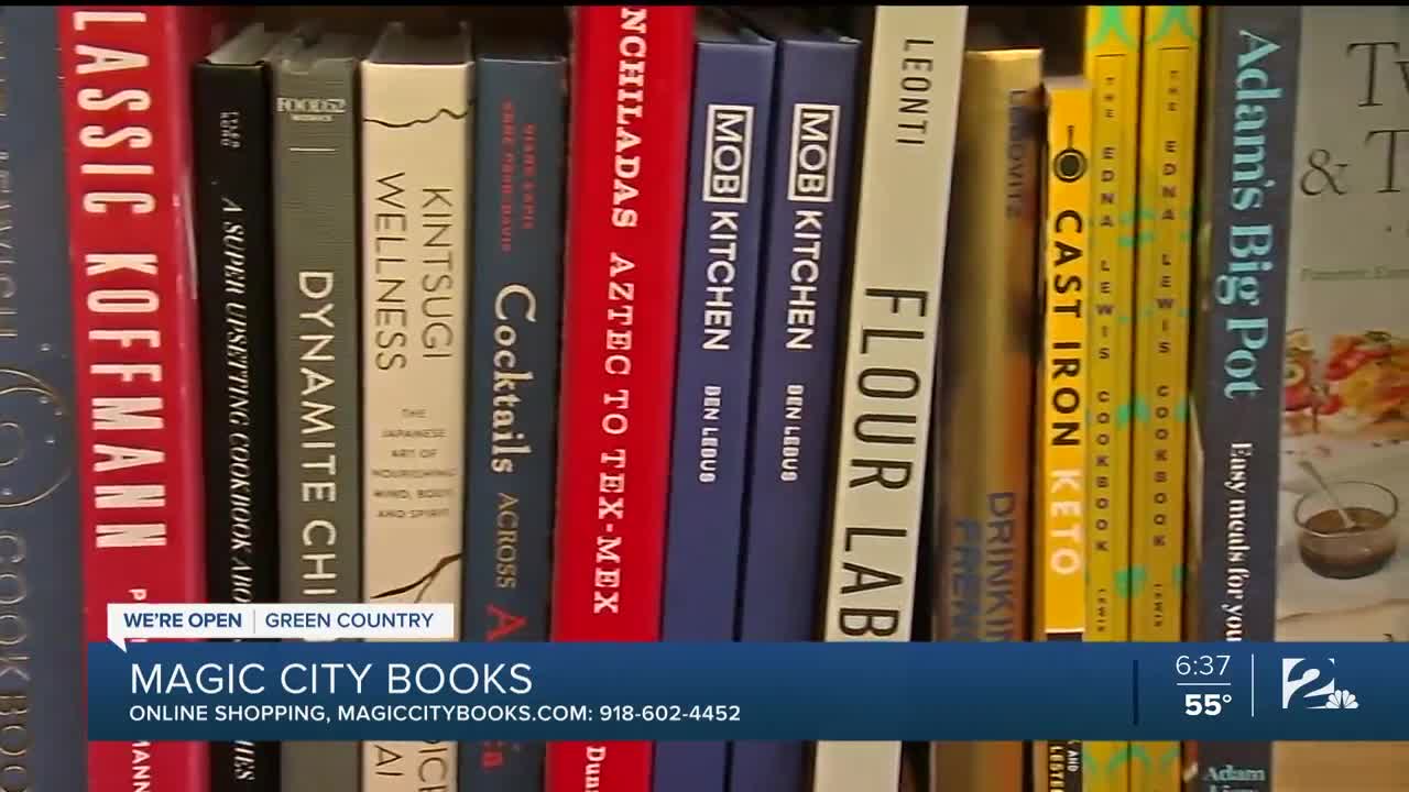 We're Open Green Country: Magic City Books Offers An Array of Online Services Until Curbside Pickup Resumes