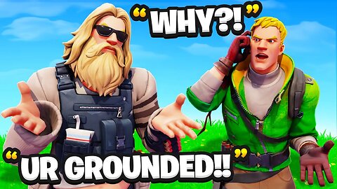 I Pretended To Be His DAD in Fortnite
