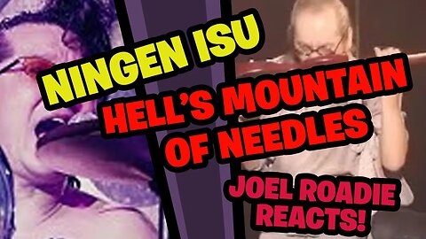 NINGEN ISU/Hell's Mountain Of Needles （LIVE）〔人間椅子/針の山・ライブ映像〕- Roadie Reacts