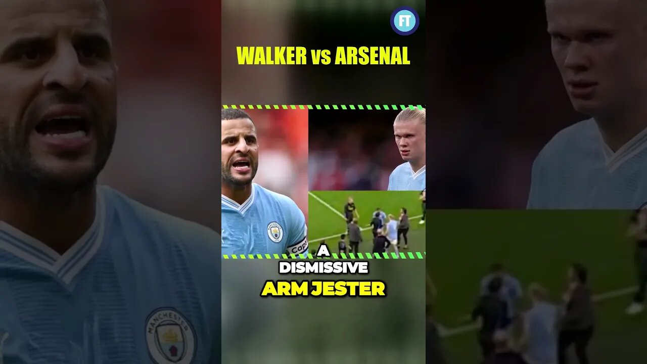 Walker vs Arsenal #arsenal #football #premierleague #soccer #gunners #mancity #manchestercity