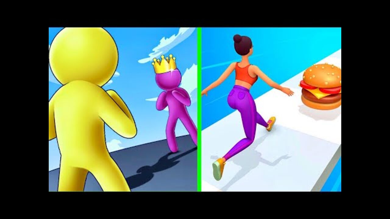 ✅ Gaint Rush 🆚 Twerk - Gameplay iOS,Android Video