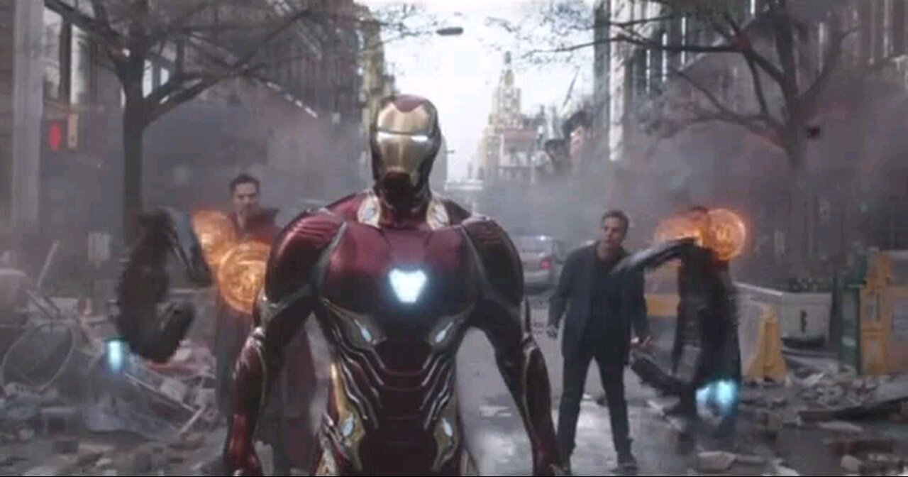 Avengers: infinity war : stark and his team vs captain Ebony maw..