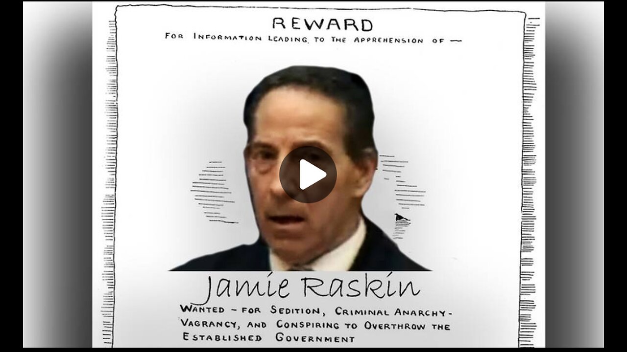 The Sedition Of Jamie Raskin The Traitor a Report from John Bowne