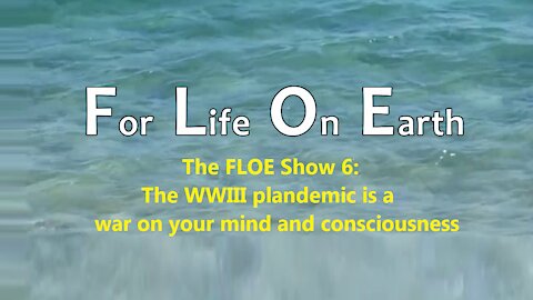 The FLOE Show 6 (full): The WWIII plandemic is a war on your mind and consciousness