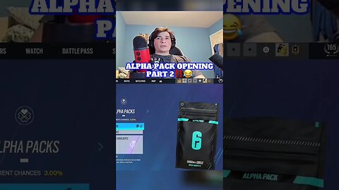 Why Do I Even Open Alpha Packs⁉️😭 | #shorts #rainbowsixsiege #gaming #reaction