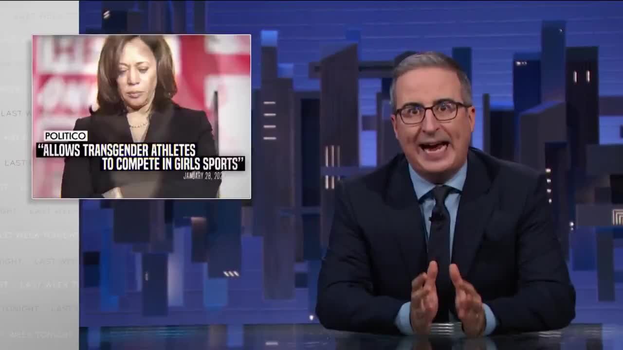 John Oliver Urges Democrats to Double Down on Trans Athletes and Tell People It’s Absolutely Fair for Them to Compete in Women’s Sports