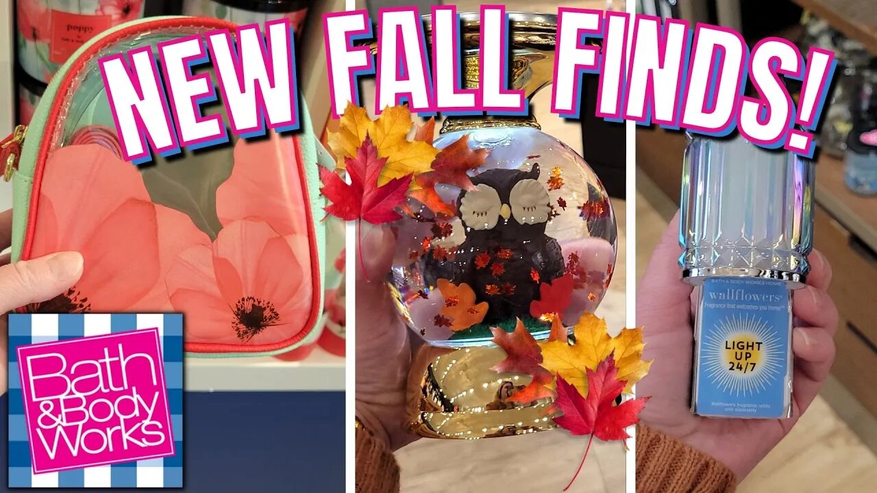NEW OWL WATERGLOBE AND MORE | STORE WALKTHRU! | BATH & BODYWORKS | #bathandbodyworks #candles