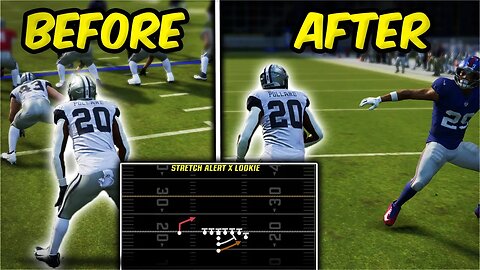 The GLITCHIEST Play in Madden 24 | I Form Wing - Stretch Alert X Lookie