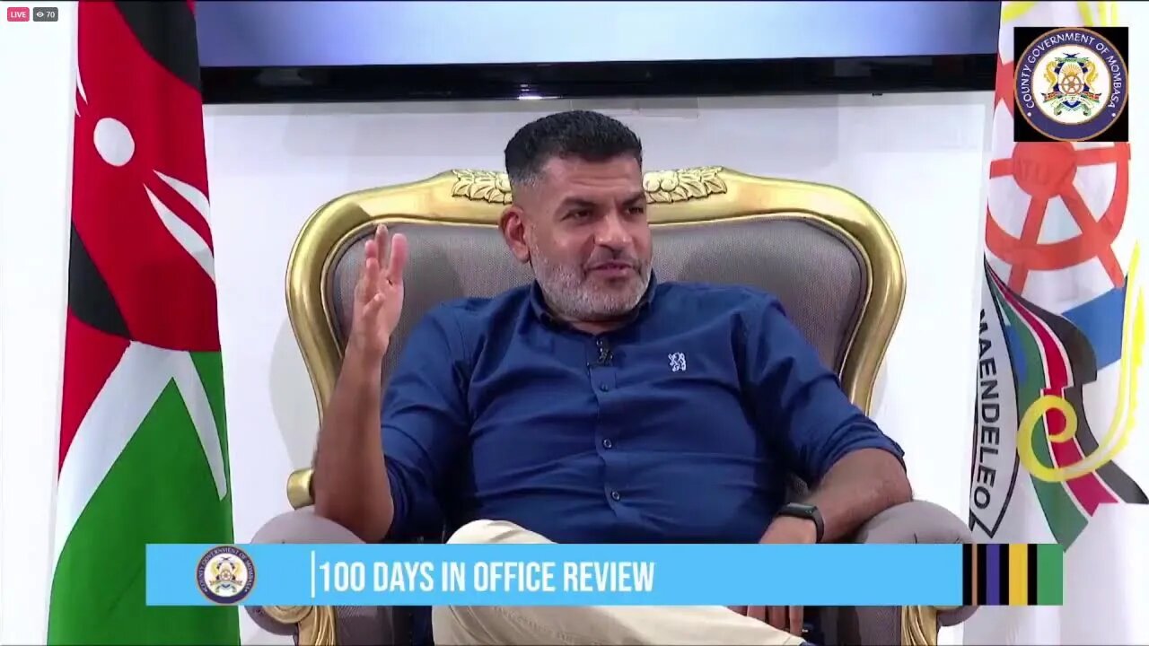 100 days in Office Review with Mombasa Governor