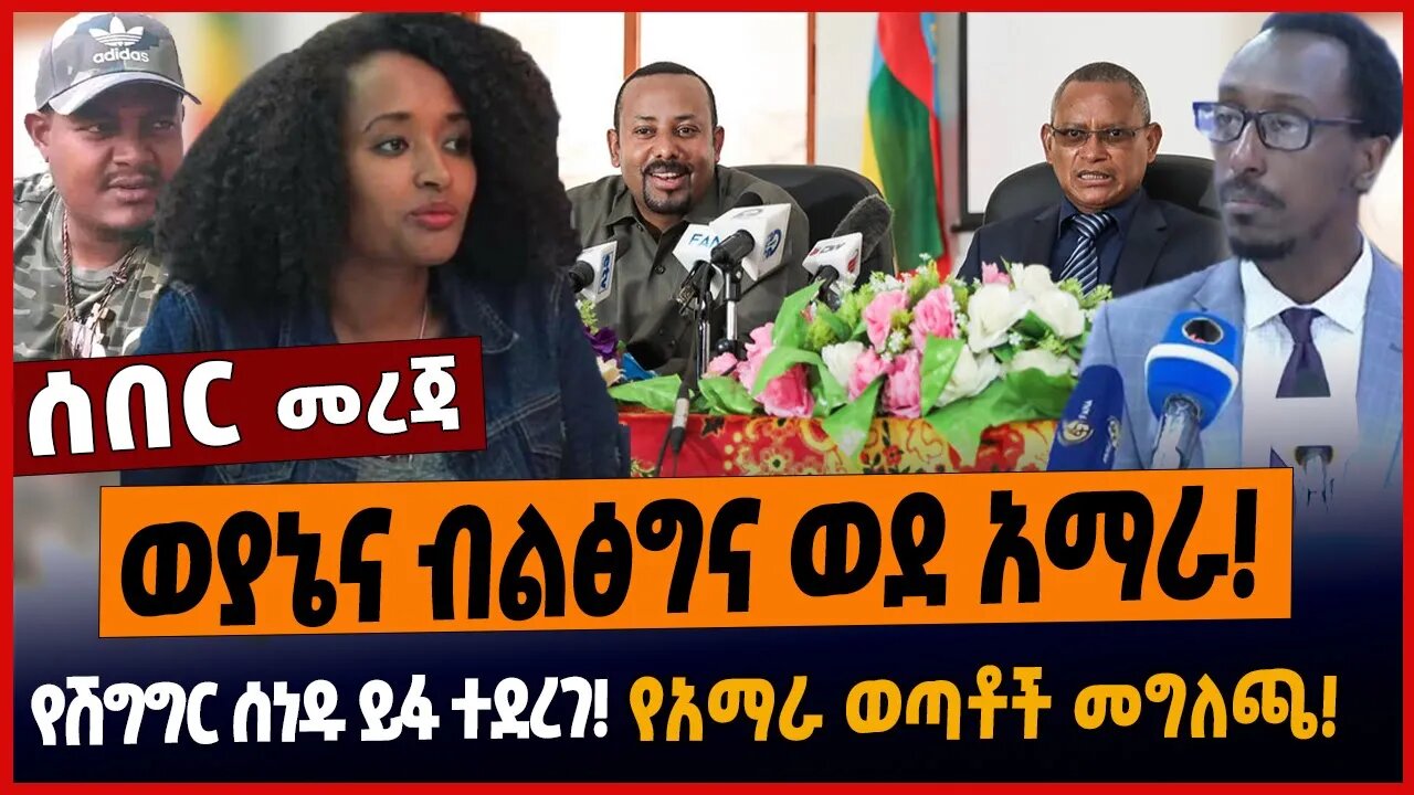 ወያኔና ብልፅግና ወደ አማራ❗️የሽግግር ሰነዱ ይፋ ተደረገ❗️የአማራ ወጣቶች መግለጫ❗️