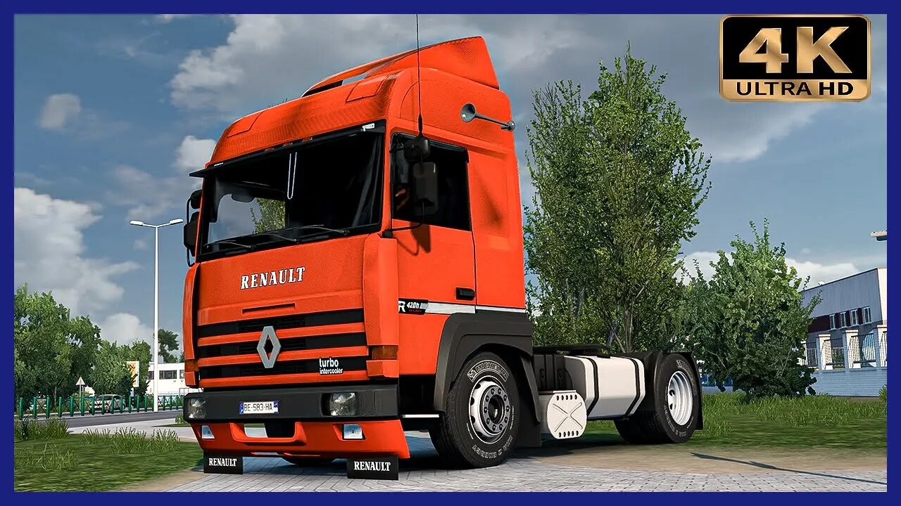 Renault R Major TI Turbo Intercooler | Euro Truck Simulator 2 “4K” Gameplay