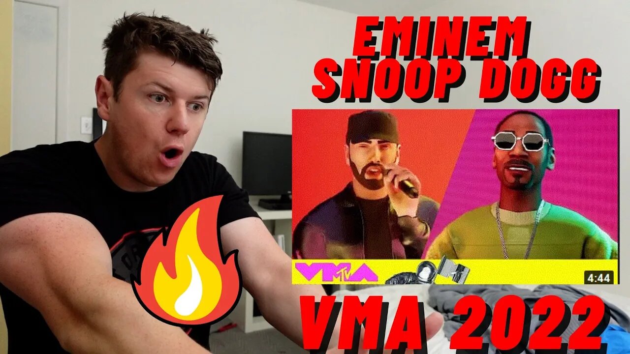 Eminem feat. Snoop Dogg Performs "From the D 2 the LBC" | 2022 VMAs ((IRISH GUY REACTION!!))