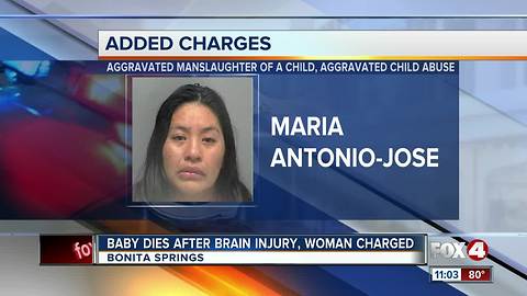 New charges after baby's death