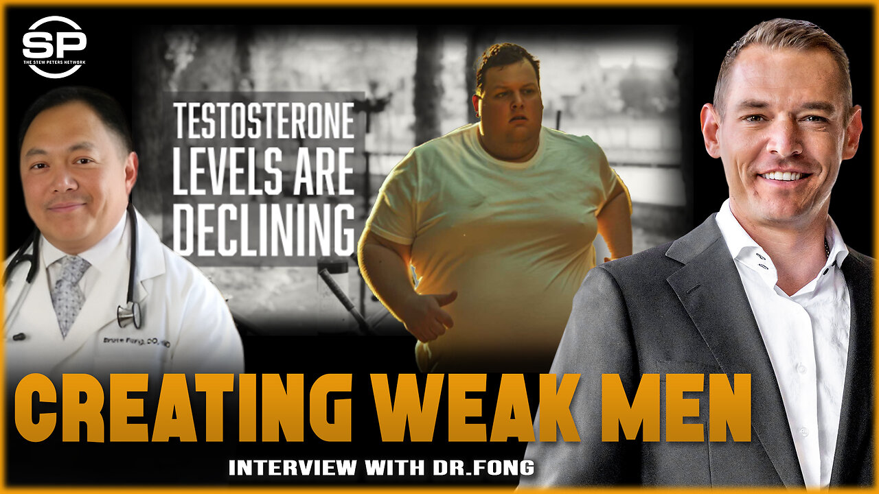 Men's Testosterone levels at All-Time LOW, Elites' Depopulation Agenda Succeeding!