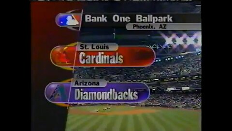 1999-06-25 St Louis Cardinals vs Arizona Diamondbacks