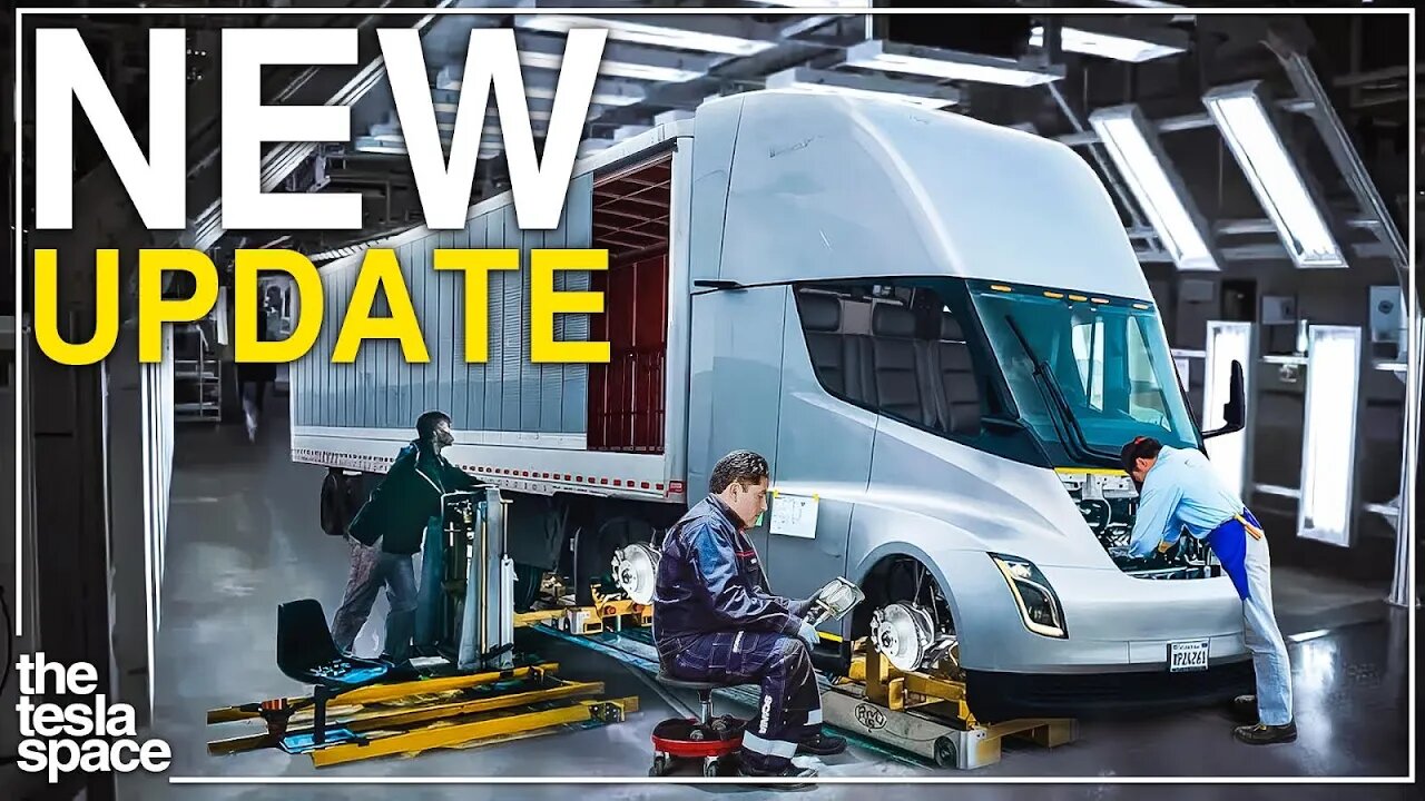 New Tesla Semi Production Update!