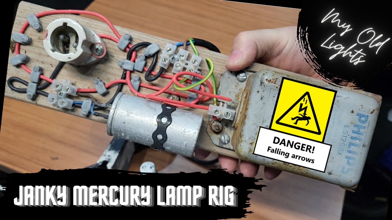 Sketchy Mercury Streetlight Test Rig