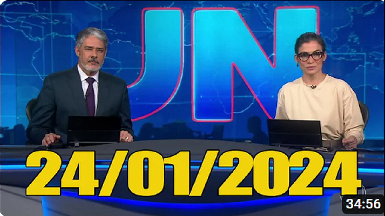 Jornal Nacional 23 01 2024 Quarta Feira Completo