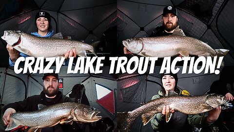 LAKE TROUT | BAKERS NARROWS | ICE FISHING