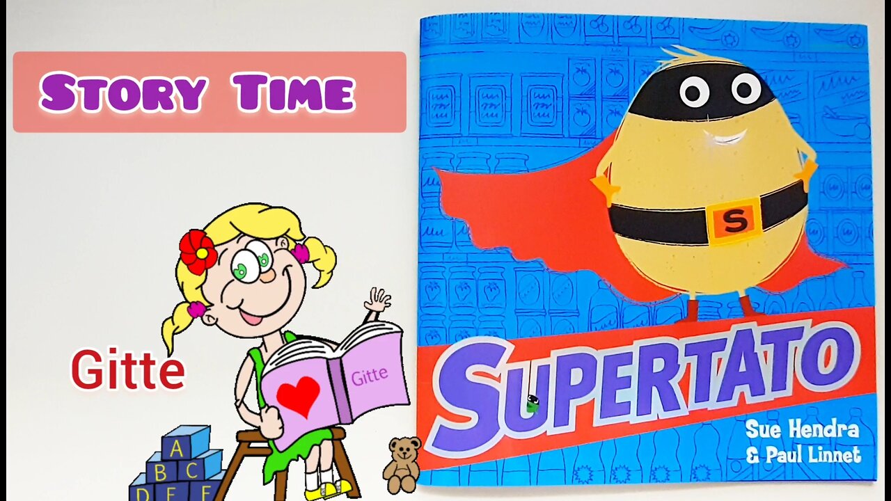 Supertato by Sue Hendra and Paul Linnet Read Aloud Book storytime for kids #supertato #readaloud