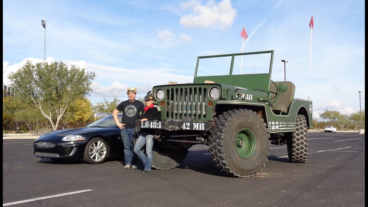 BIG WILLY Biggest Jeep Ever Built 1942 Willys MB & Engine Sound - My Car Story with Lou Costabile