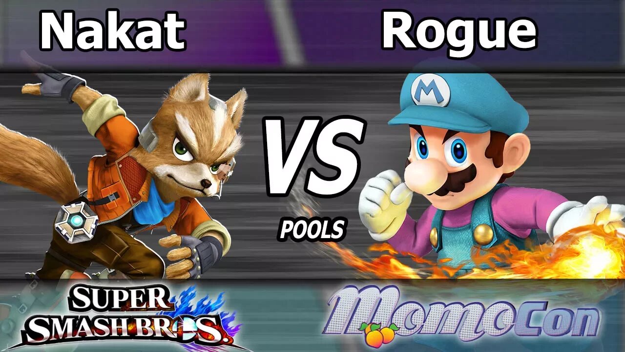 MVG|RoguePenguin (Mario) vs. CLG|Nakat (Fox) - Wii U Pools - Momocon 2017