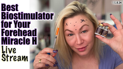 Live BEST Biostimulator for your Forehead, Miracle H! ACeCosm.com and code Jessica10 saves you money