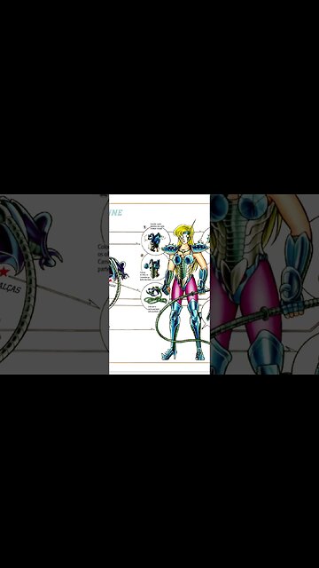 Os Cavaleiros Do Zodíaco - Armadura De Camaleão - June [Pause o Vídeo Caso Não Consiga Ler]