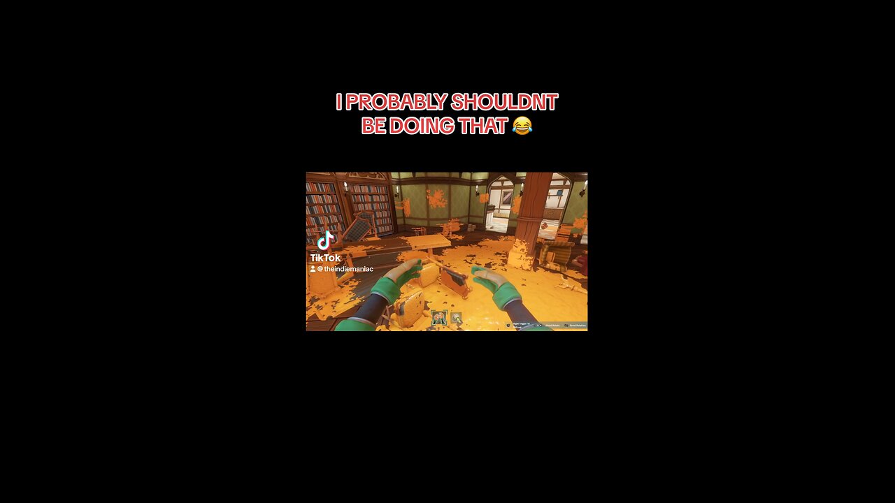 IT IS FUN TO MAKE A MESS THOUGH