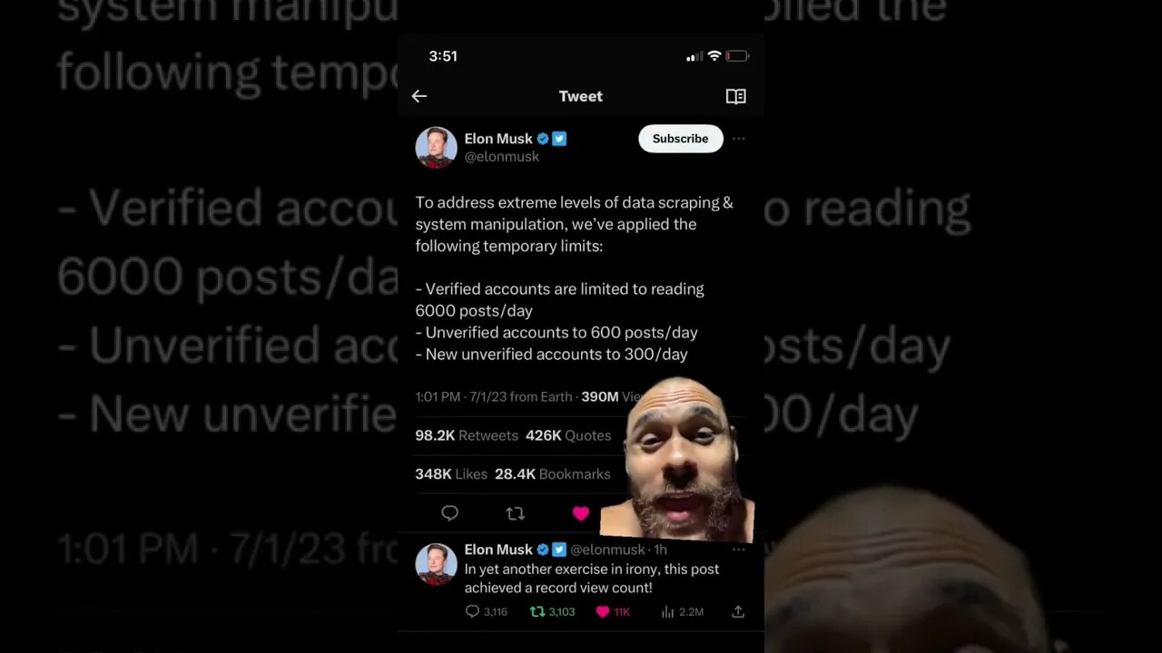 Elons is back playin #twitter #elonmusk