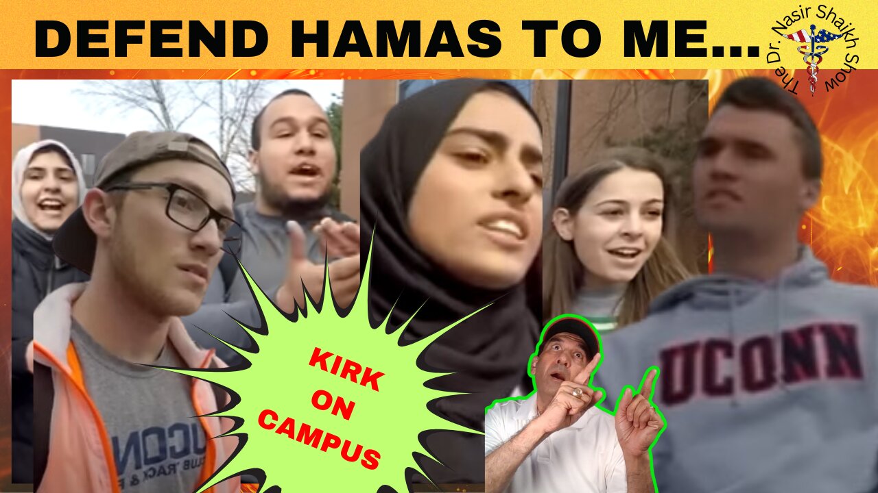 Unveiling Fiery Dispute With C Kirk: UCONN's SJW Hamas Sympathizers on the Israeli-Palestinian War