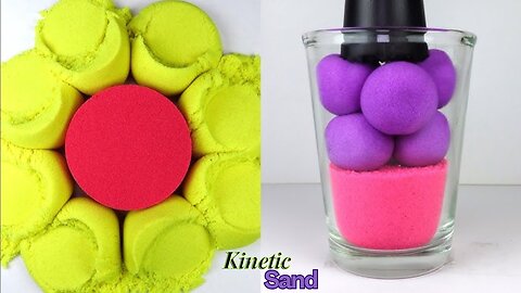 Relaxing Kinetic Sand Creations |shaa