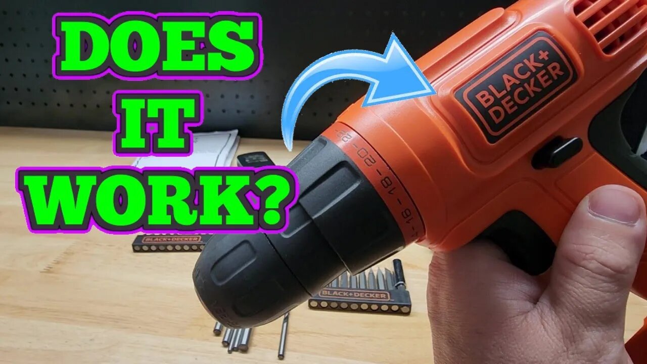 Is This Black And Decker Drill What You Need?